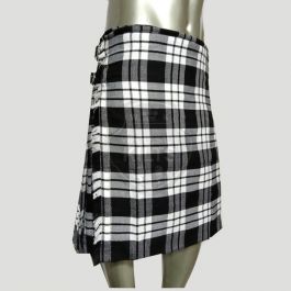 MacFarlane Black - White Tartan Sweatpants