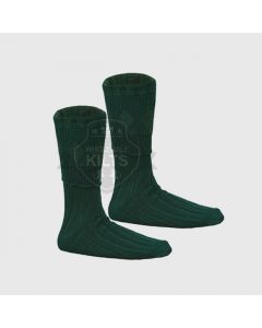 Wholesale Bottle Green Hose Kilt Socks