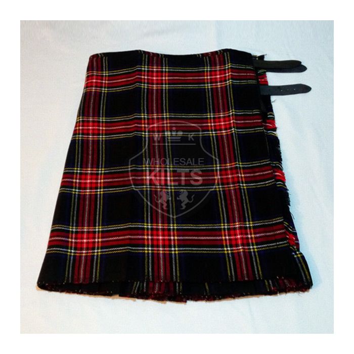 Wholesale Black Stewart Tartan Kilt