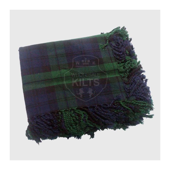 Wholesale Black Watch Tartan Kilt Fly Plaid