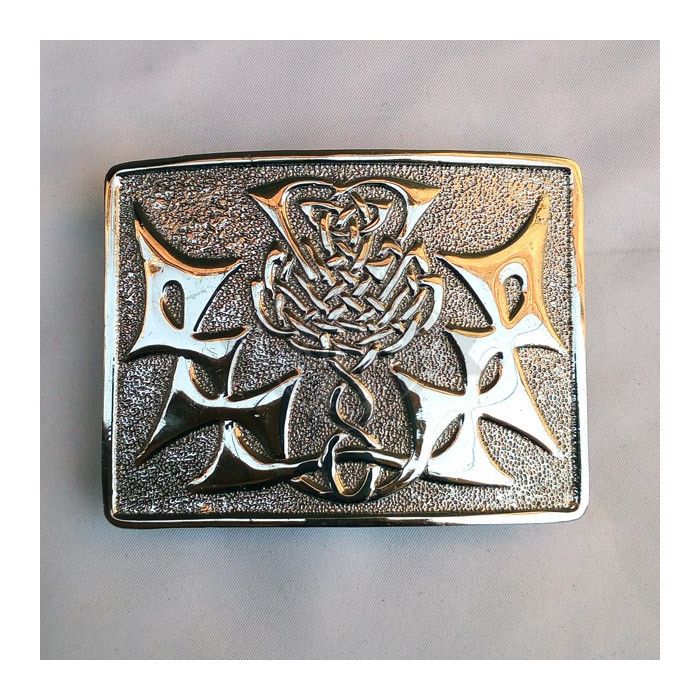 Wholesale Thistle Crown Kilt Belt Buckle