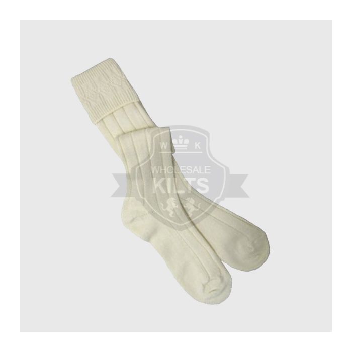 Wholesale White Hose Kilt Socks